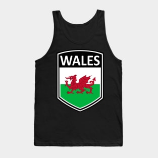 Flag Shield - Wales Tank Top